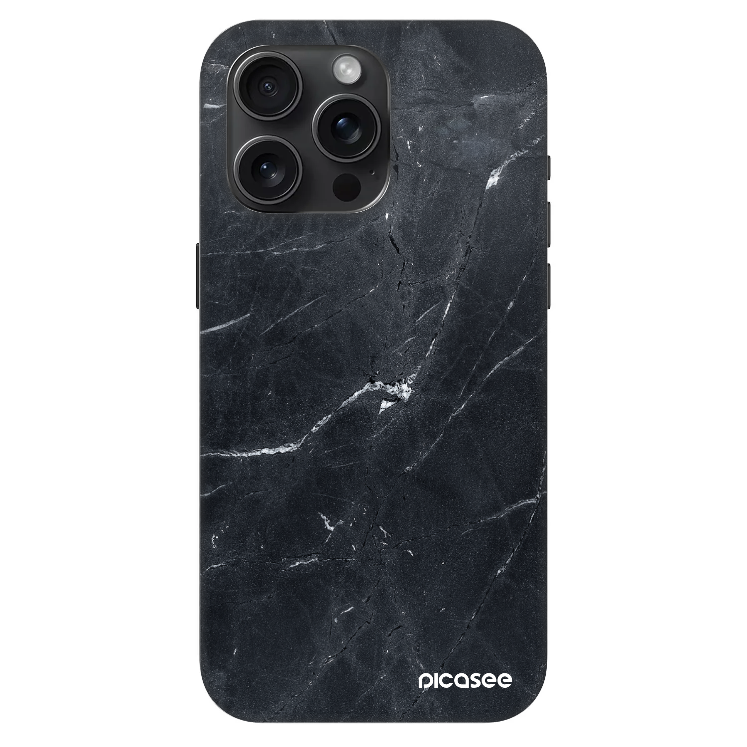 Picasee Fashion Case MagSafe pre Apple iPhone 15 Pro Max - Black marble