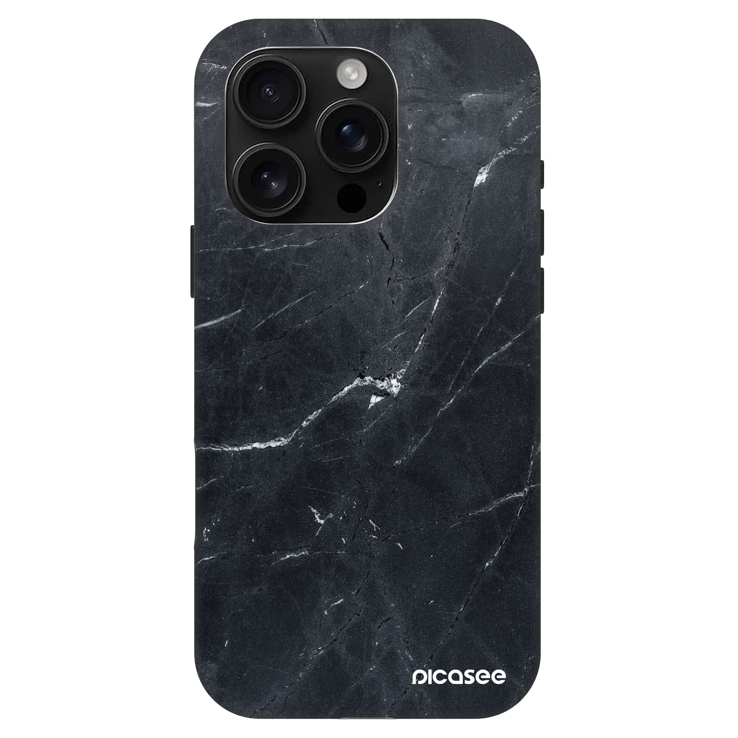Picasee Fashion Case MagSafe pre Apple iPhone 16 Pro - Black marble