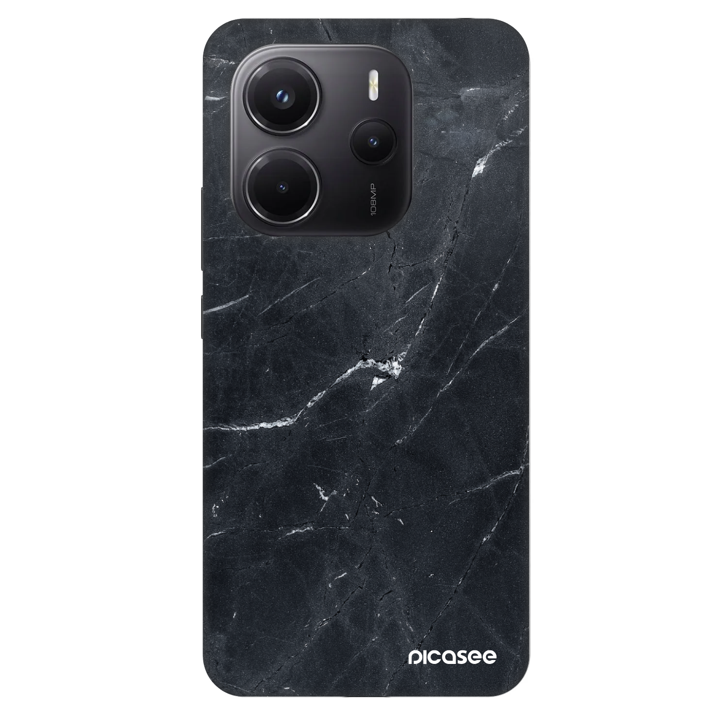Picasee Fashion Case pre Xiaomi Redmi Note 14 4G - Black marble