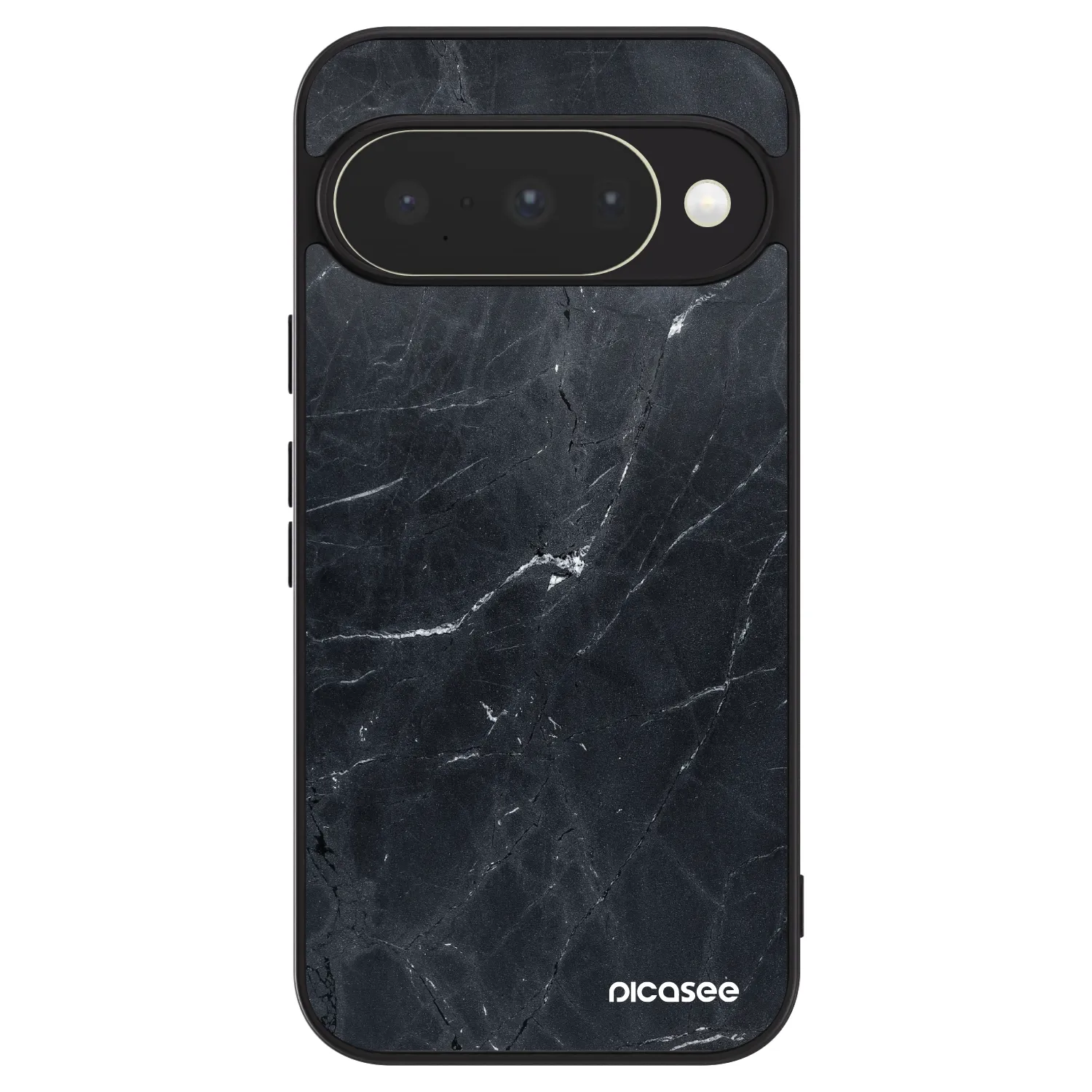Picasee ULTIMATE CASE pro Google Pixel 10 - Black marble
