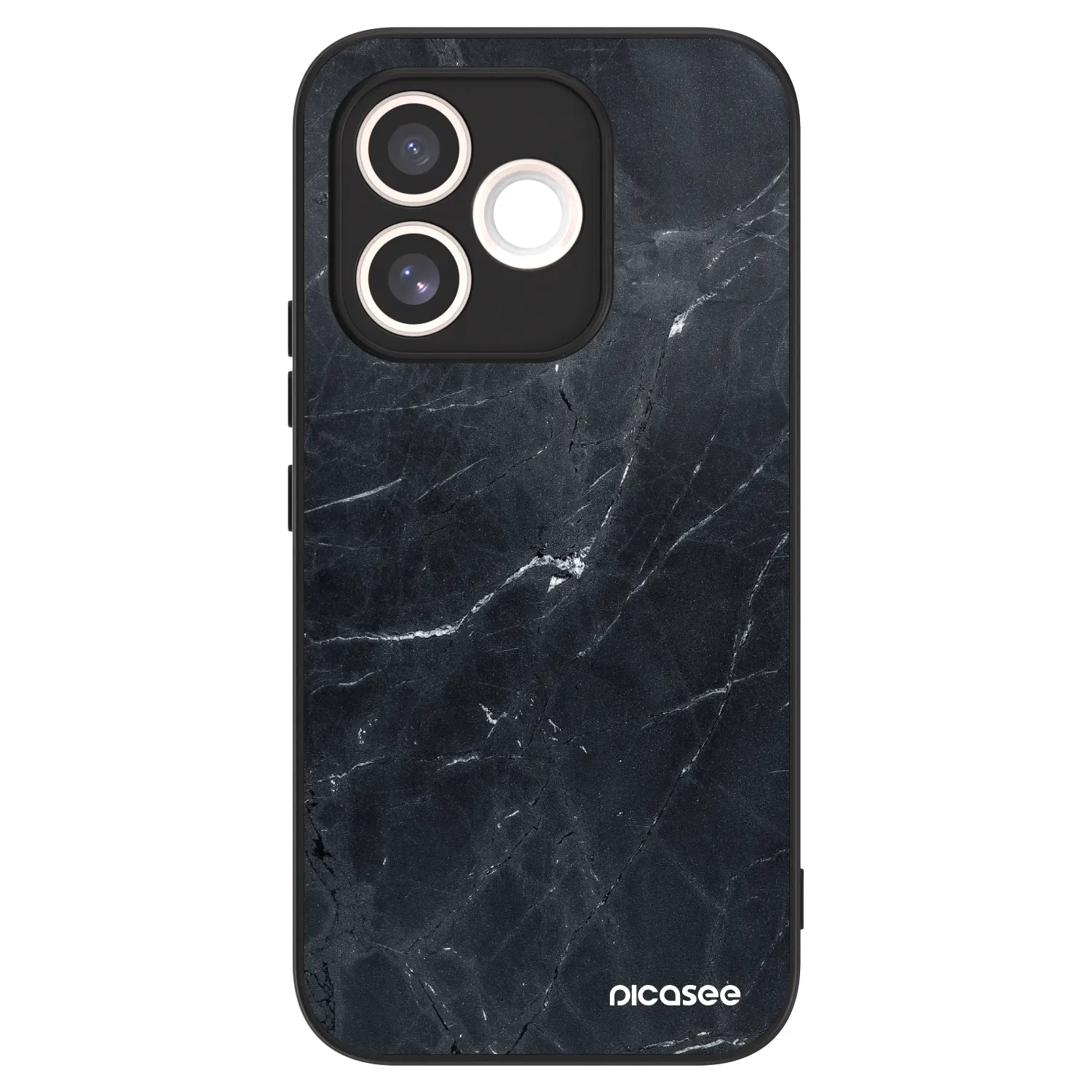 Picasee ULTIMATE CASE pro Honor 600 Lite - Black marble