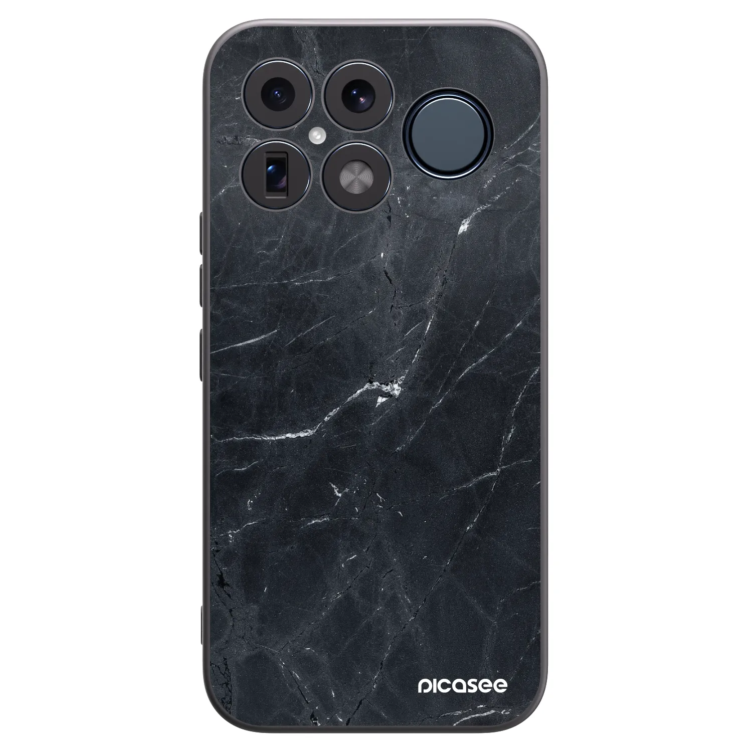 Picasee silikónový čierny obal pre Xiaomi Poco F8 Ultra - Black marble
