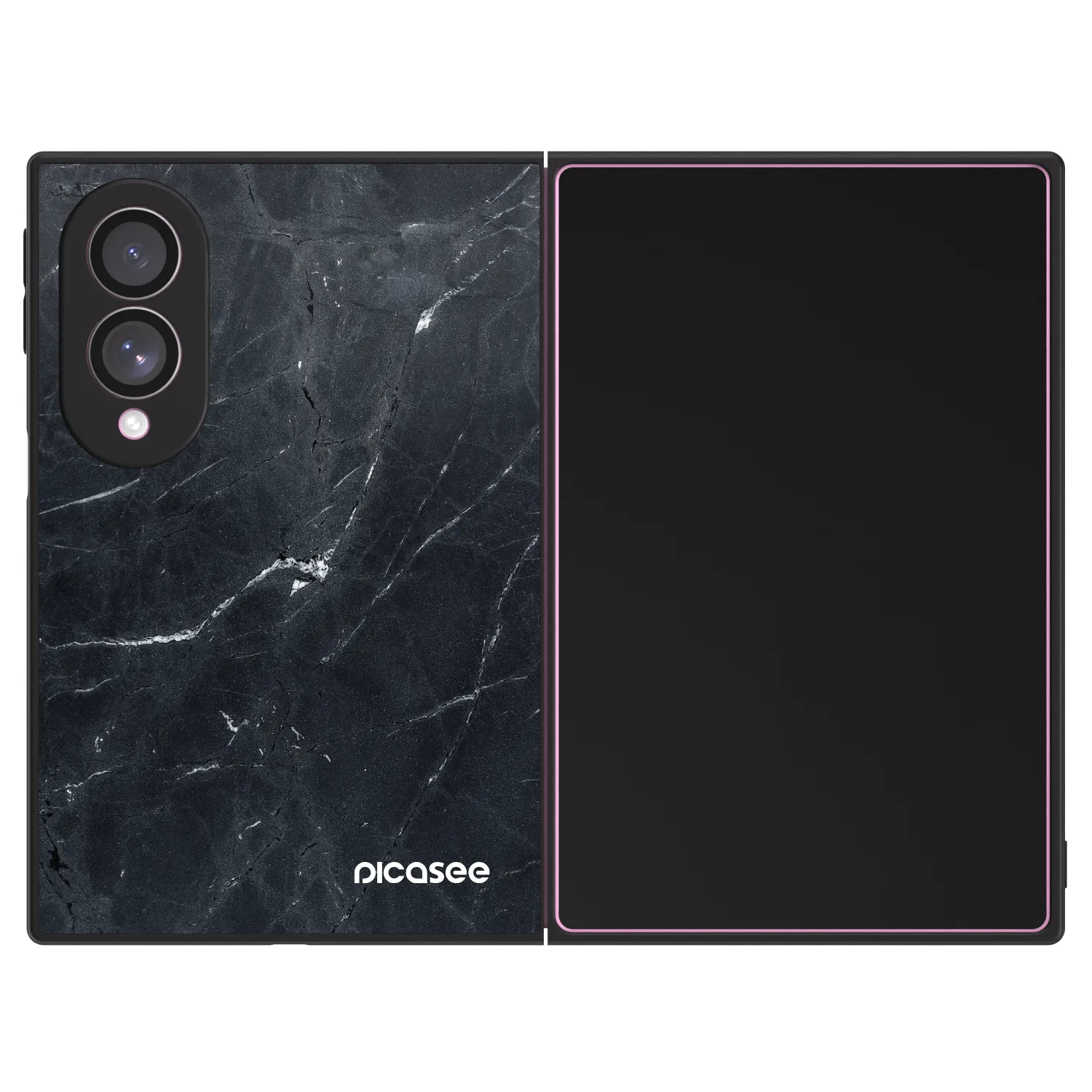 Picasee ULTIMATE CASE pro Samsung Galaxy Z Fold8 5G - Black marble