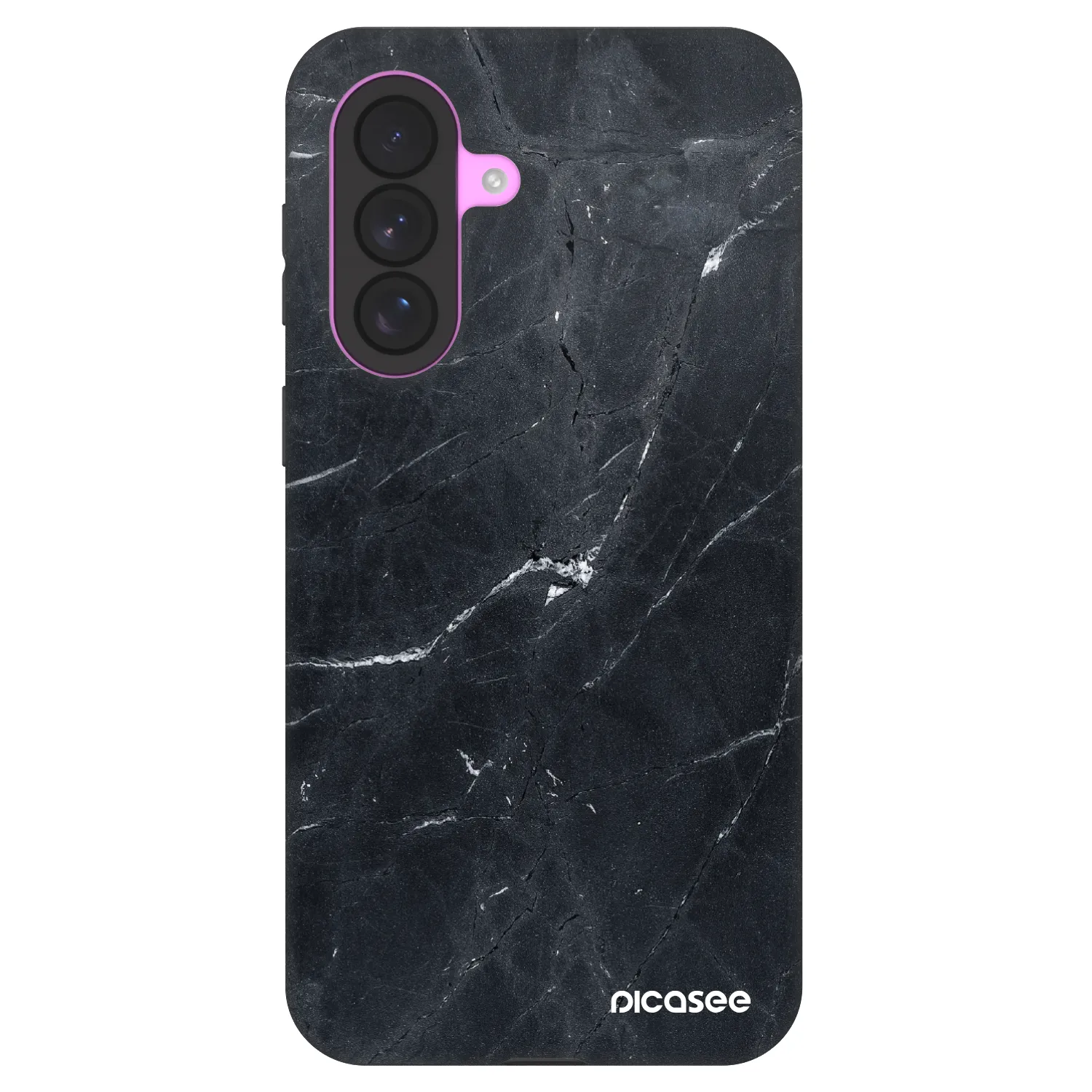 Picasee Fashion Case pre Samsung Galaxy A37 - Black marble