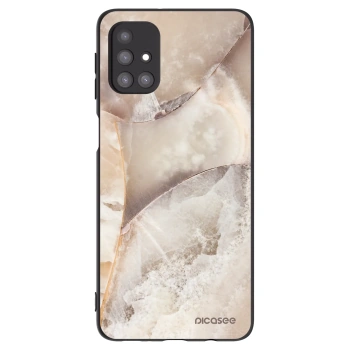 Obal pre Samsung Galaxy M31s - Cream marble