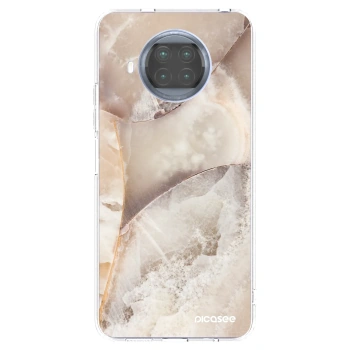 Picasee silikónový prehľadný obal pre Xiaomi Mi 10T Lite - Cream marble