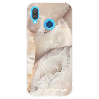 Picasee silikónový prehľadný obal pre Huawei P20 Lite - Cream marble
