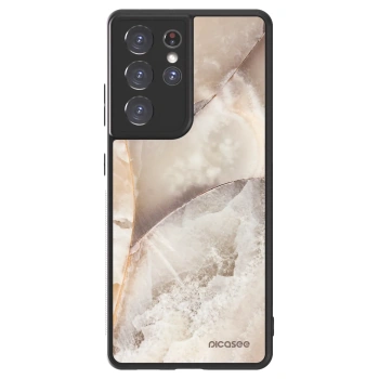 Obal pre Samsung Galaxy S21 Ultra 5G G998B - Cream marble
