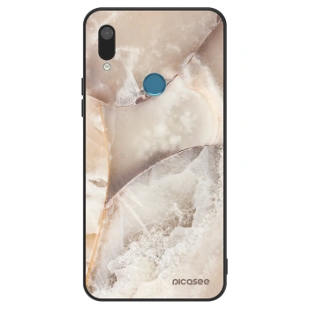 Obal pre Huawei Y7 2019 - Cream marble