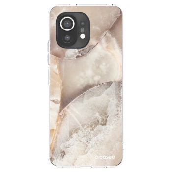 Picasee silikónový prehľadný obal pre Xiaomi Mi 11 - Cream marble