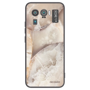 Picasee silikónový čierny obal pre Xiaomi Mi 11 Ultra - Cream marble