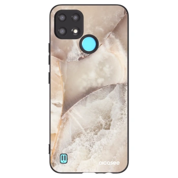 Obal pre Realme C21 - Cream marble