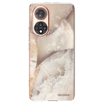 Picasee silikónový prehľadný obal pre Huawei Nova 9 - Cream marble