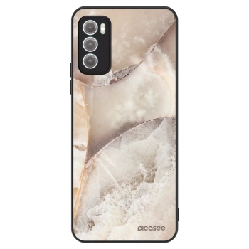 Obal pre Motorola Moto G60 - Cream marble