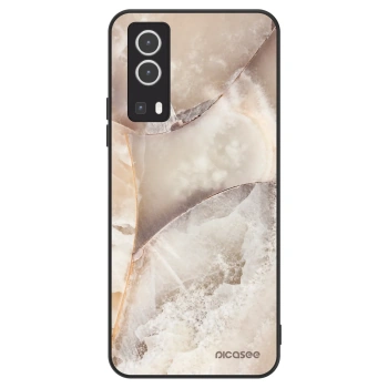Obal pre Vivo Y72 5G - Cream marble