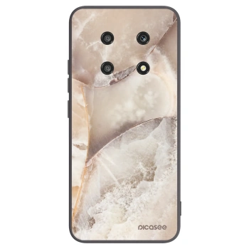 Picasee silikónový čierny obal pre Honor Magic4 Lite 5G - Cream marble