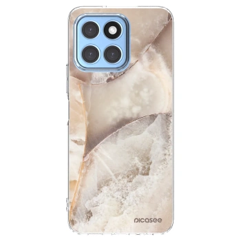 Picasee silikónový prehľadný obal pre Honor X6 - Cream marble