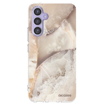 Picasee silikónový prehľadný obal pre Samsung Galaxy A54 5G A546B - Cream marble