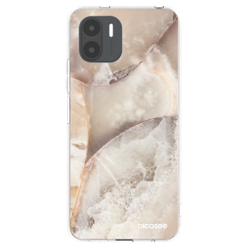 Picasee silikónový prehľadný obal pre Xiaomi Redmi A2 - Cream marble