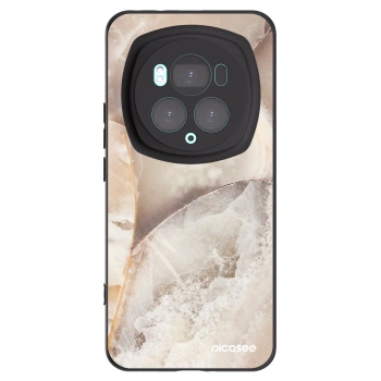 Picasee silikónový čierny obal pre Honor Magic6 Pro - Cream marble