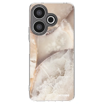 Picasee silikónový prehľadný obal pre Xiaomi Redmi 13 4G - Cream marble
