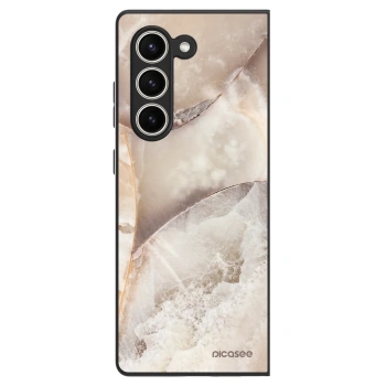 Obal pre Samsung Galaxy Z Fold5 5G - Cream marble