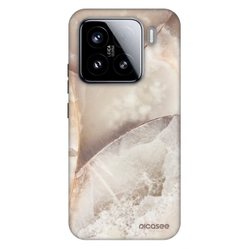Obal pre Xiaomi 15 - Cream marble