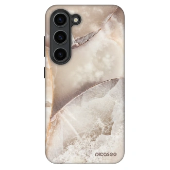 Picasee Fashion Case pre Samsung Galaxy S23+ 5G - Cream marble