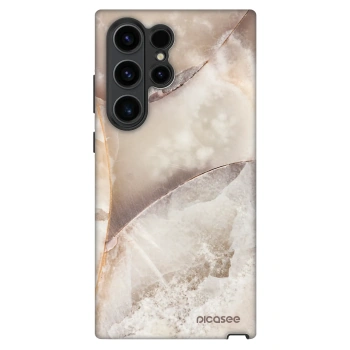 Obal pre Samsung Galaxy S22 Ultra 5G - Cream marble