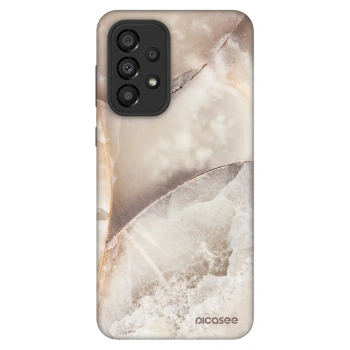 Obal pre Samsung Galaxy A33 5G A336 - Cream marble
