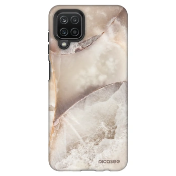 Obal pre Samsung Galaxy A12 A125F - Cream marble