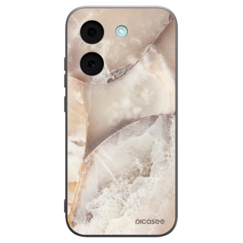 Picasee silikónový čierny obal pre Xiaomi Poco X8 Pro - Cream marble