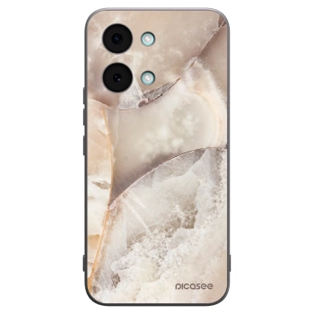 Picasee silikónový čierny obal pre Xiaomi Poco X8 Pro Max - Cream marble