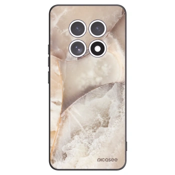 Picasee silikónový čierny obal pre Xiaomi Redmi Note 15 5G - Cream marble