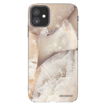 Picasee silikónový prehľadný obal pre Apple iPhone 11 - Cream marble