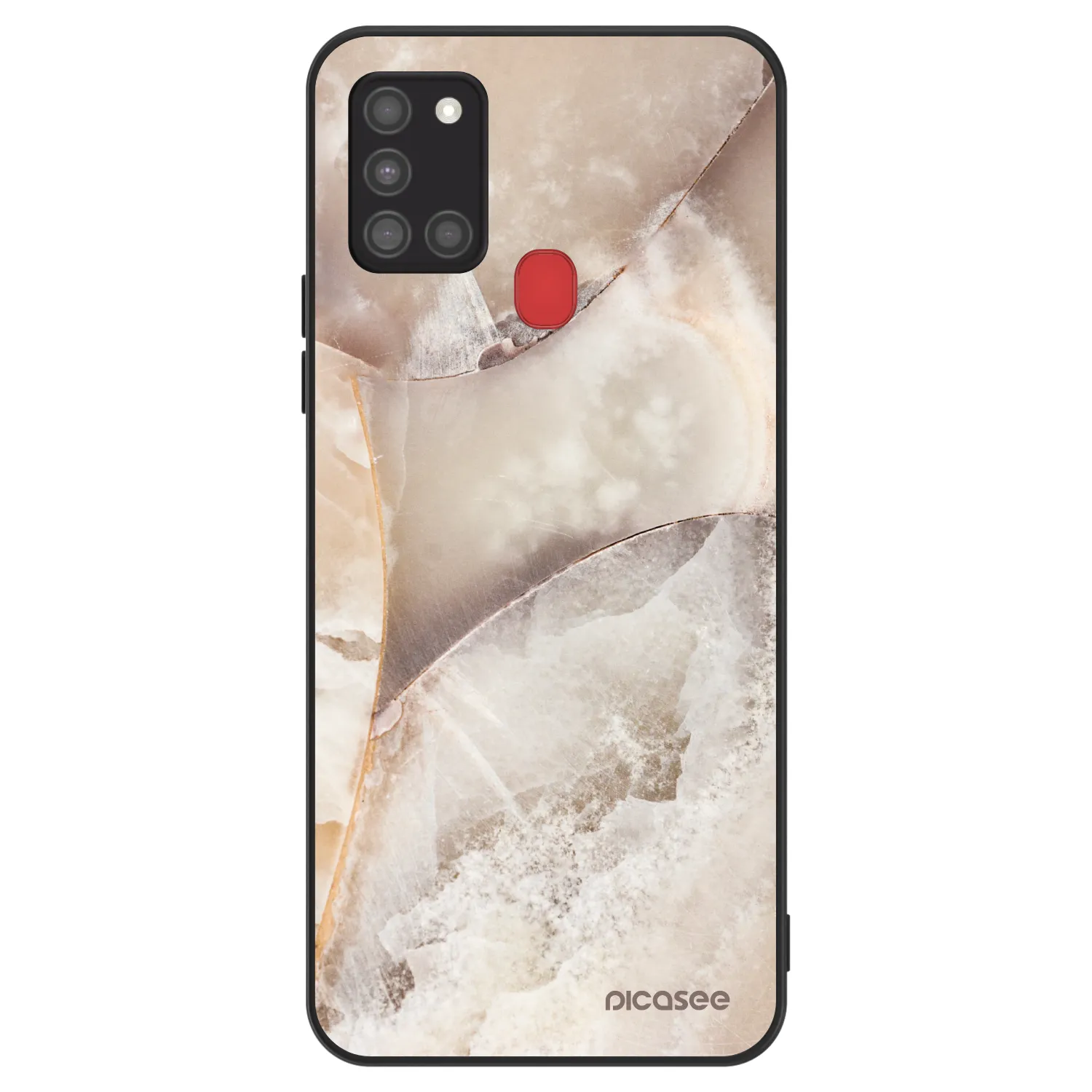 Picasee ULTIMATE CASE pro Samsung Galaxy A21s - Cream marble