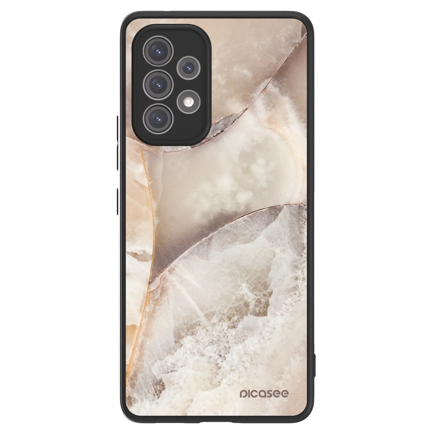 Picasee ULTIMATE CASE pro Samsung Galaxy A52 5G A525F - Cream marble