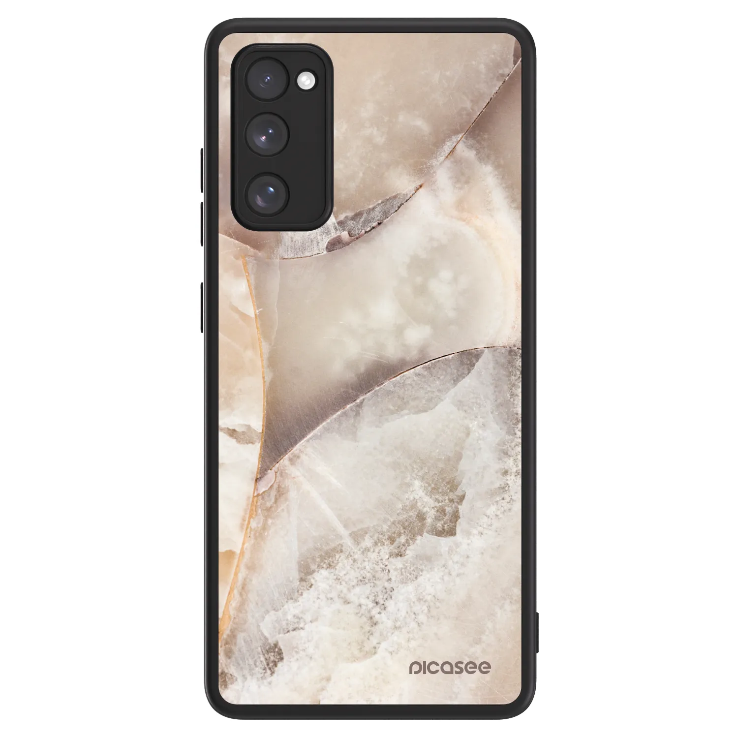 Picasee ULTIMATE CASE pro Samsung Galaxy S20 FE - Cream marble