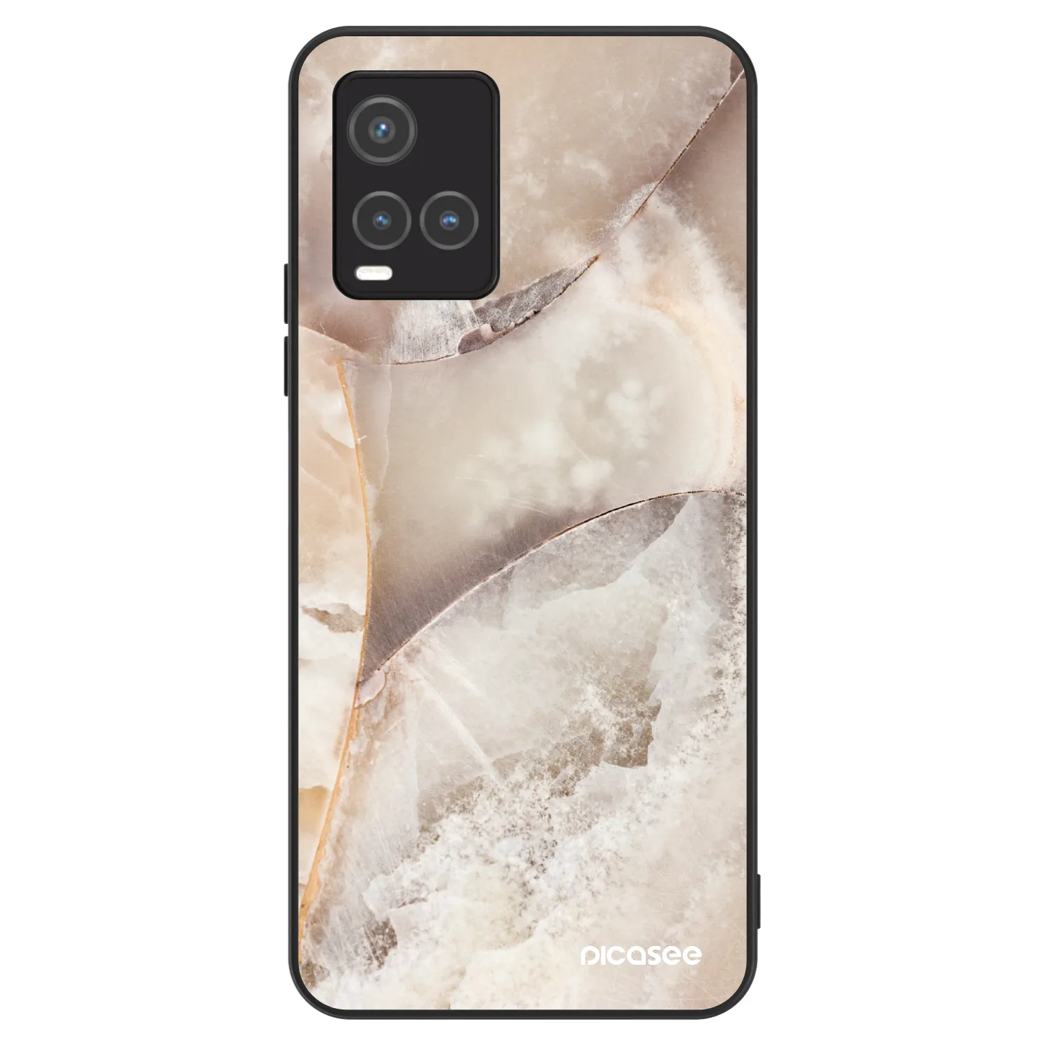 Picasee ULTIMATE CASE pro Vivo Y33s - Cream marble
