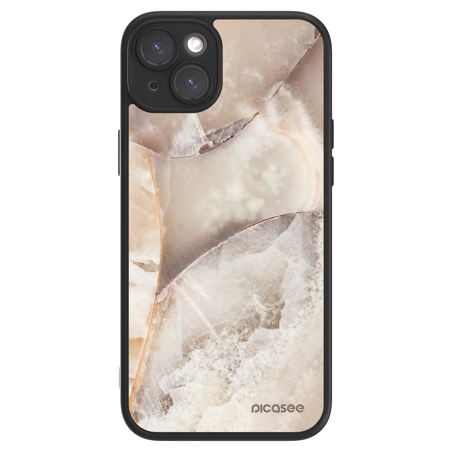 Picasee ULTIMATE CASE MagSafe pro Apple iPhone 15 Plus - Cream marble