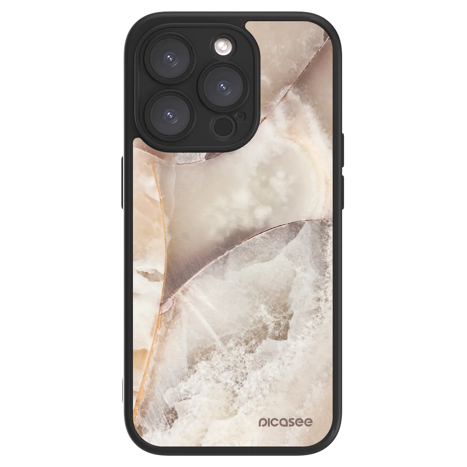 ULTIMATE CASE pro Apple iPhone 15 Pro - Cream marble