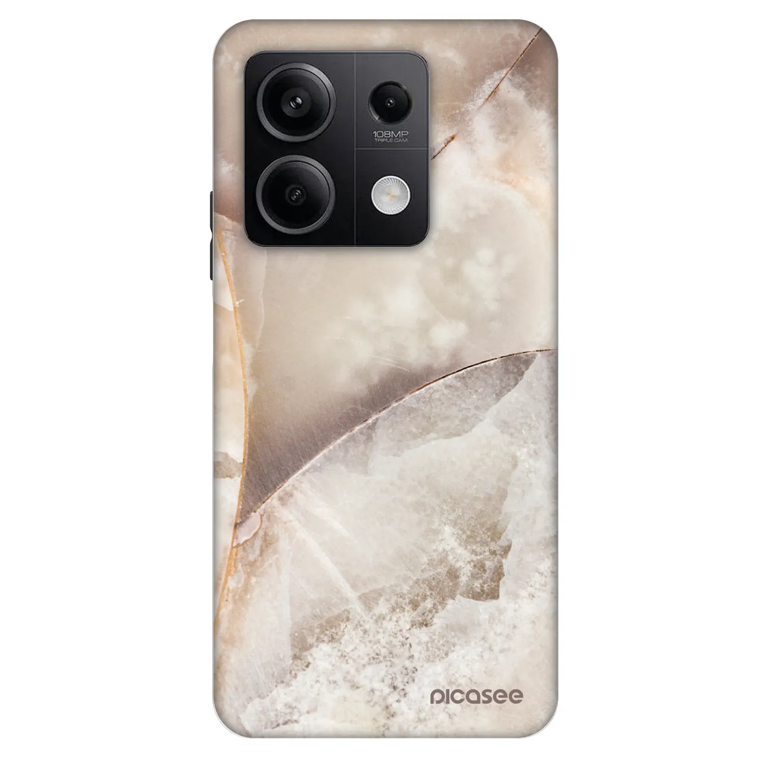 Picasee Fashion Case pre Xiaomi Redmi Note 13 5G - Cream marble