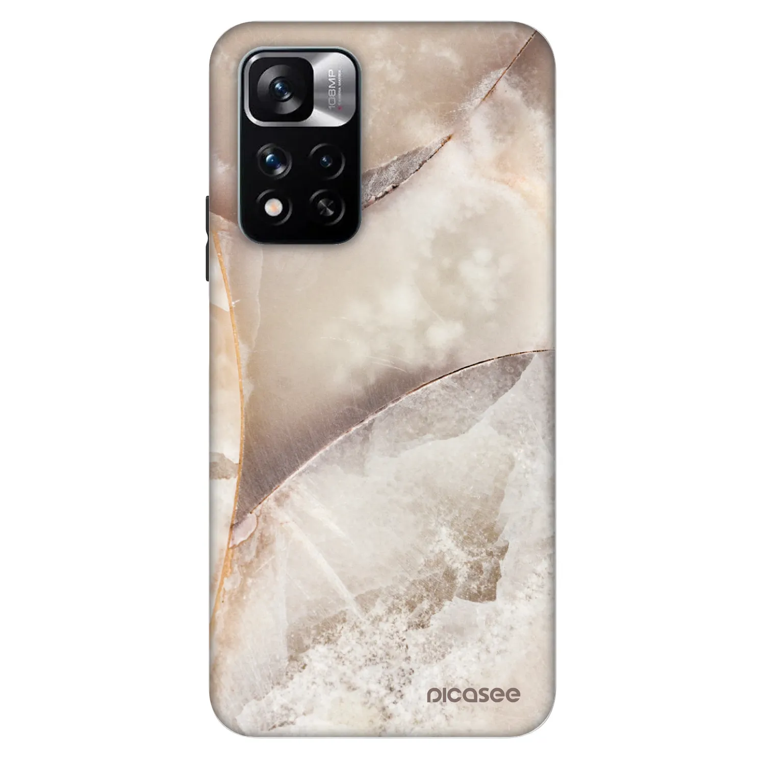 Picasee Fashion Case pre Xiaomi Redmi Note 11 Pro 5G - Cream marble