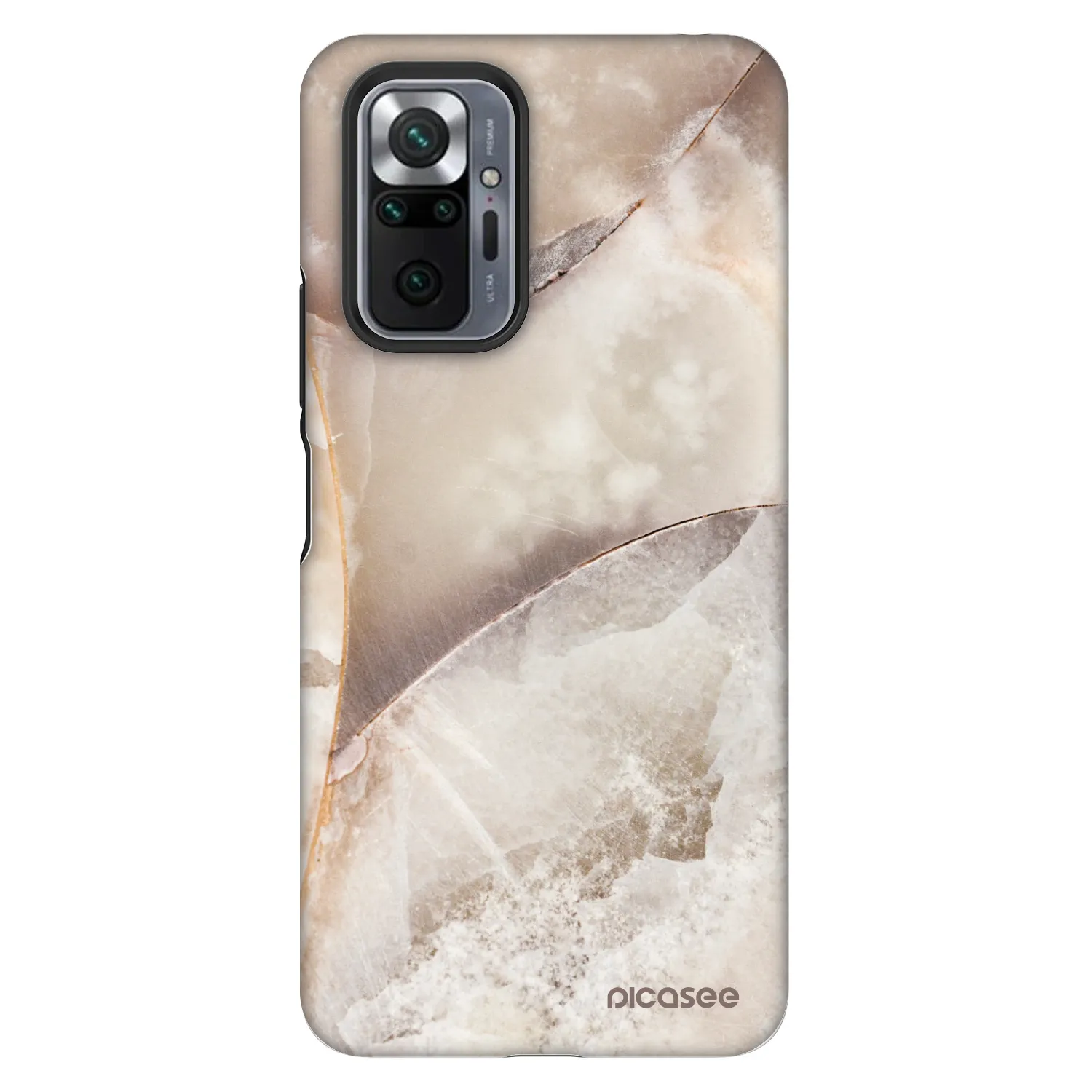 Picasee Fashion Case pre Xiaomi Redmi Note 10 Pro - Cream marble