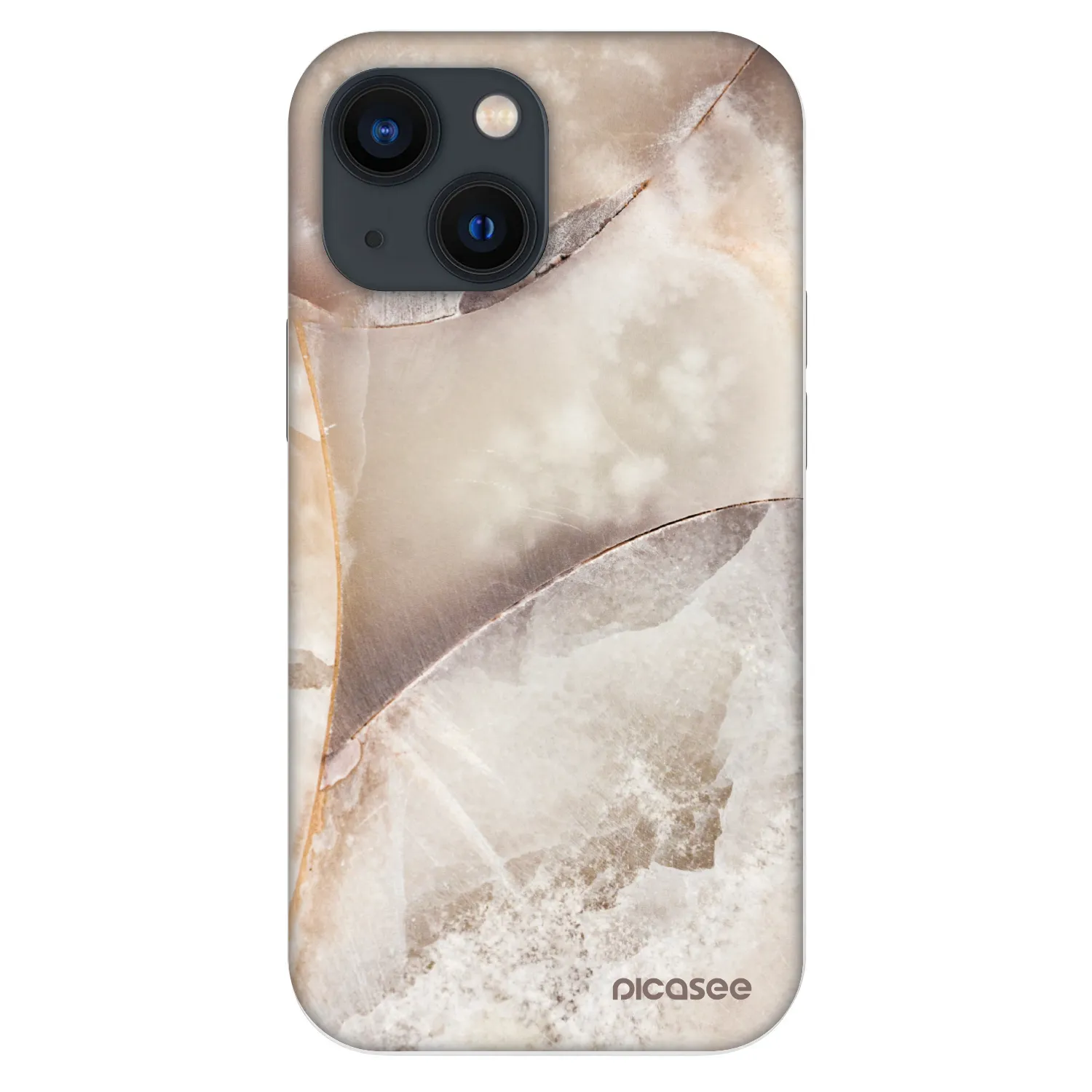 Picasee Fashion Case pre Apple iPhone 13 mini - Cream marble