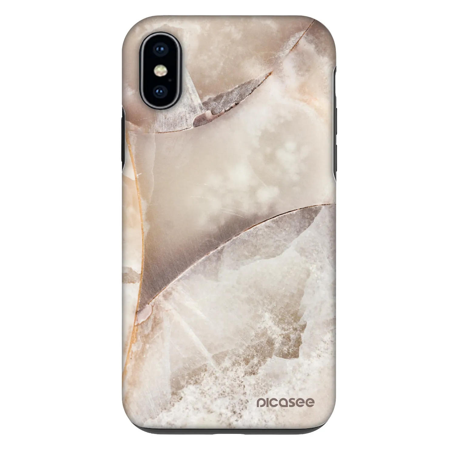 Picasee Fashion Case pre Apple iPhone X/XS - Cream marble