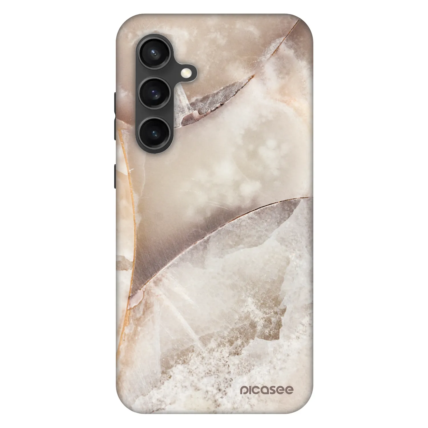 Picasee Fashion Case pre Samsung Galaxy S24 FE S721B - Cream marble