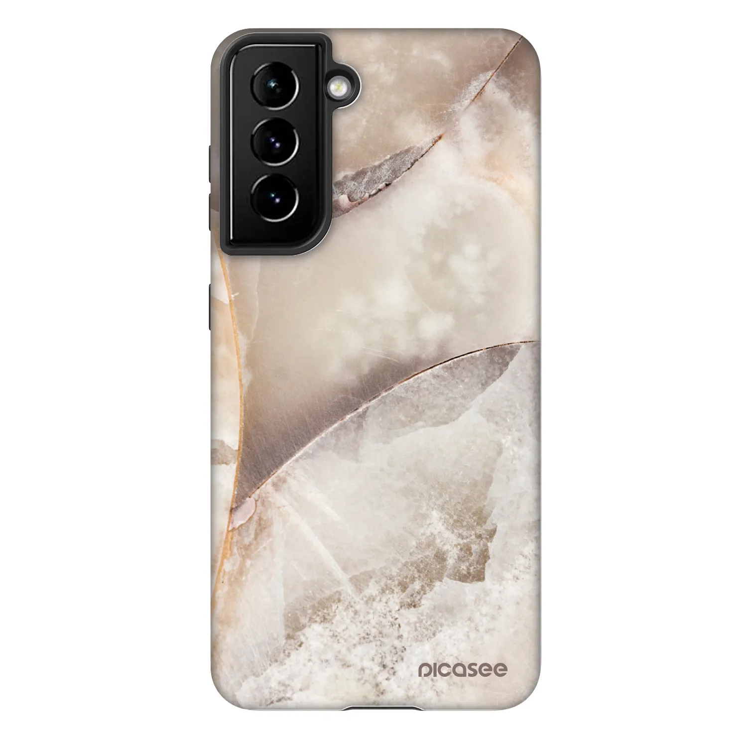 Picasee Fashion Case pre Samsung Galaxy S21 FE 5G - Cream marble