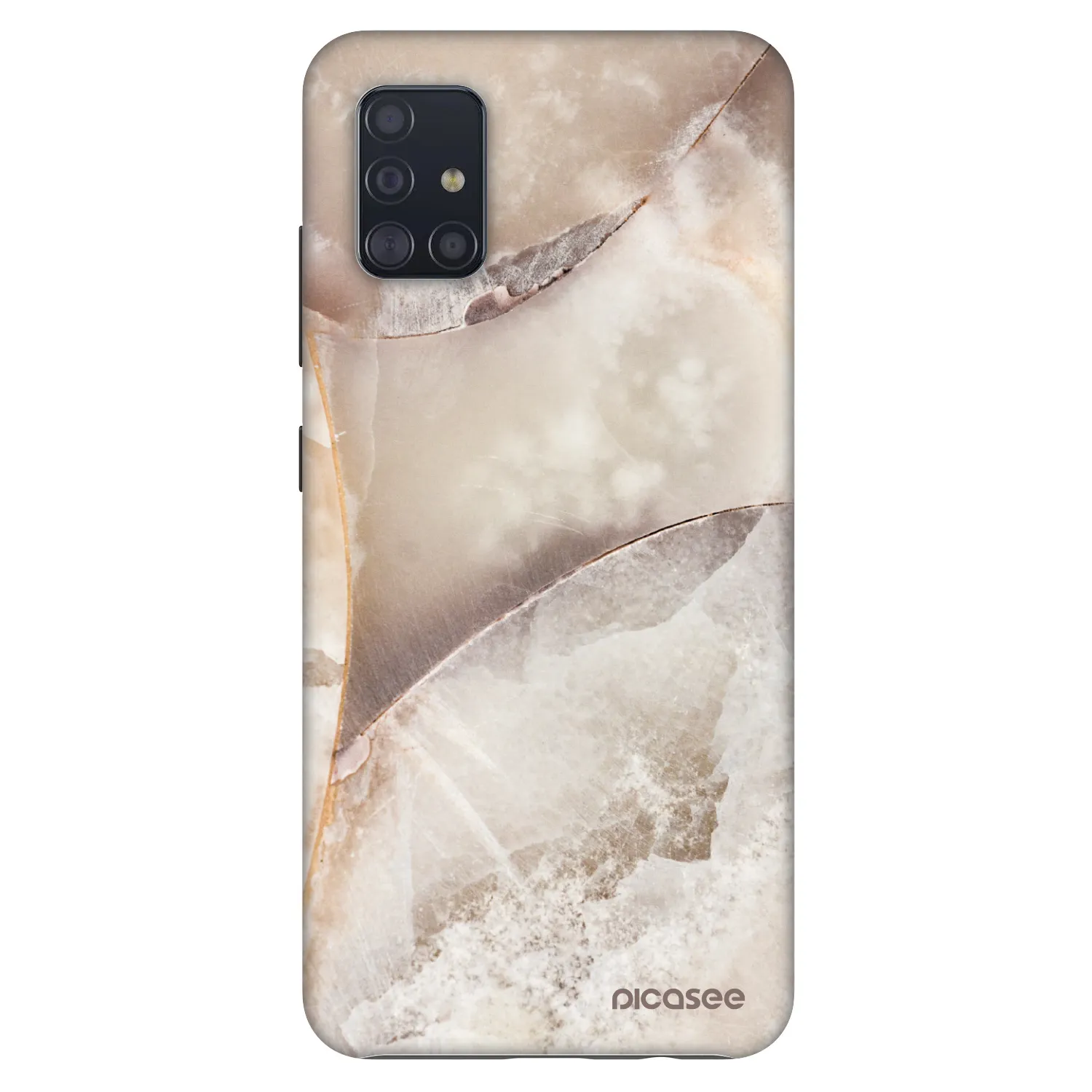 Picasee Fashion Case pre Samsung Galaxy A51 A515F - Cream marble