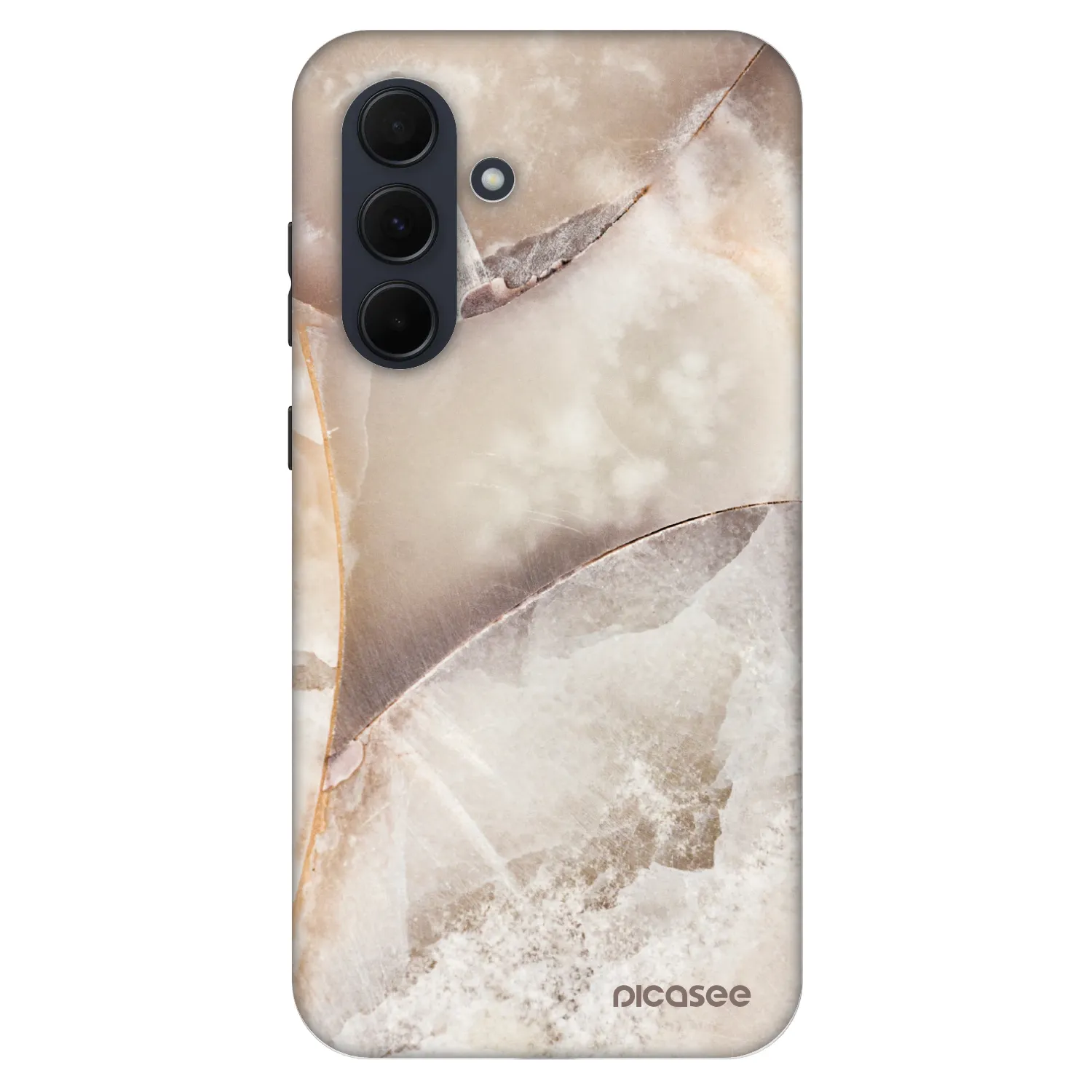 Picasee Fashion Case pre Samsung Galaxy A35 5G A356B - Cream marble